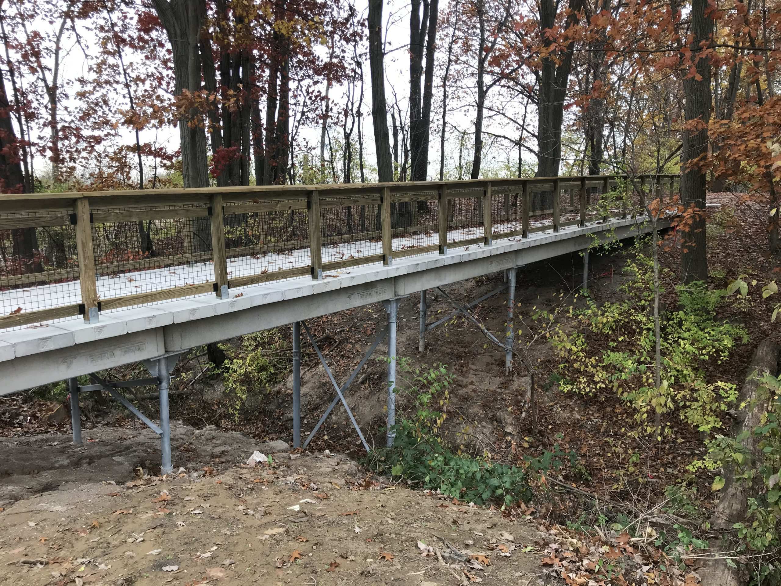 Concrete bridge systems