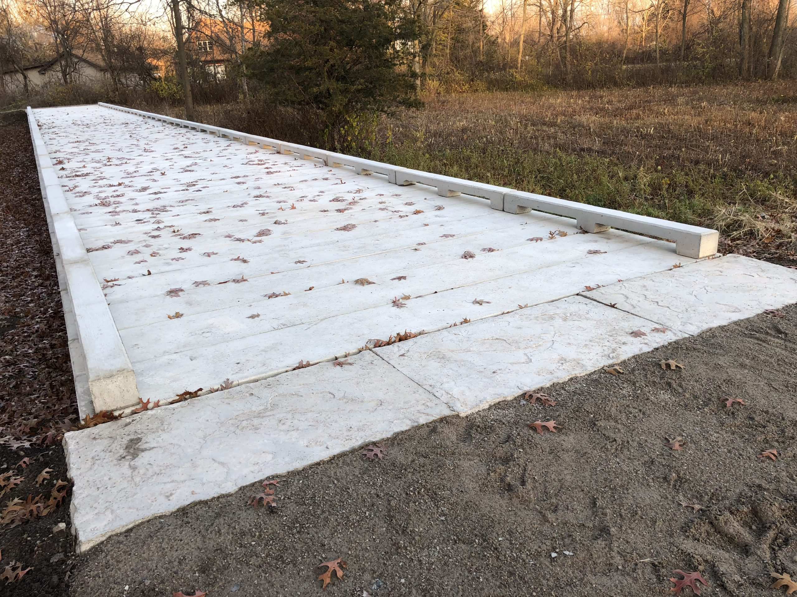 concrete trails